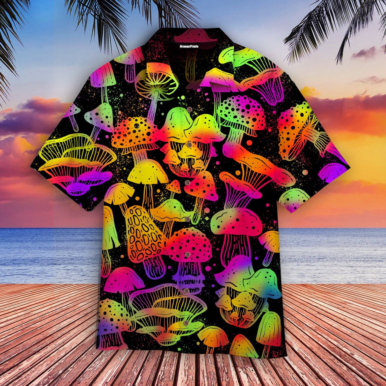 Stunning Mushroom Trippy Hawaii Shirt For Men And Women Ha82268