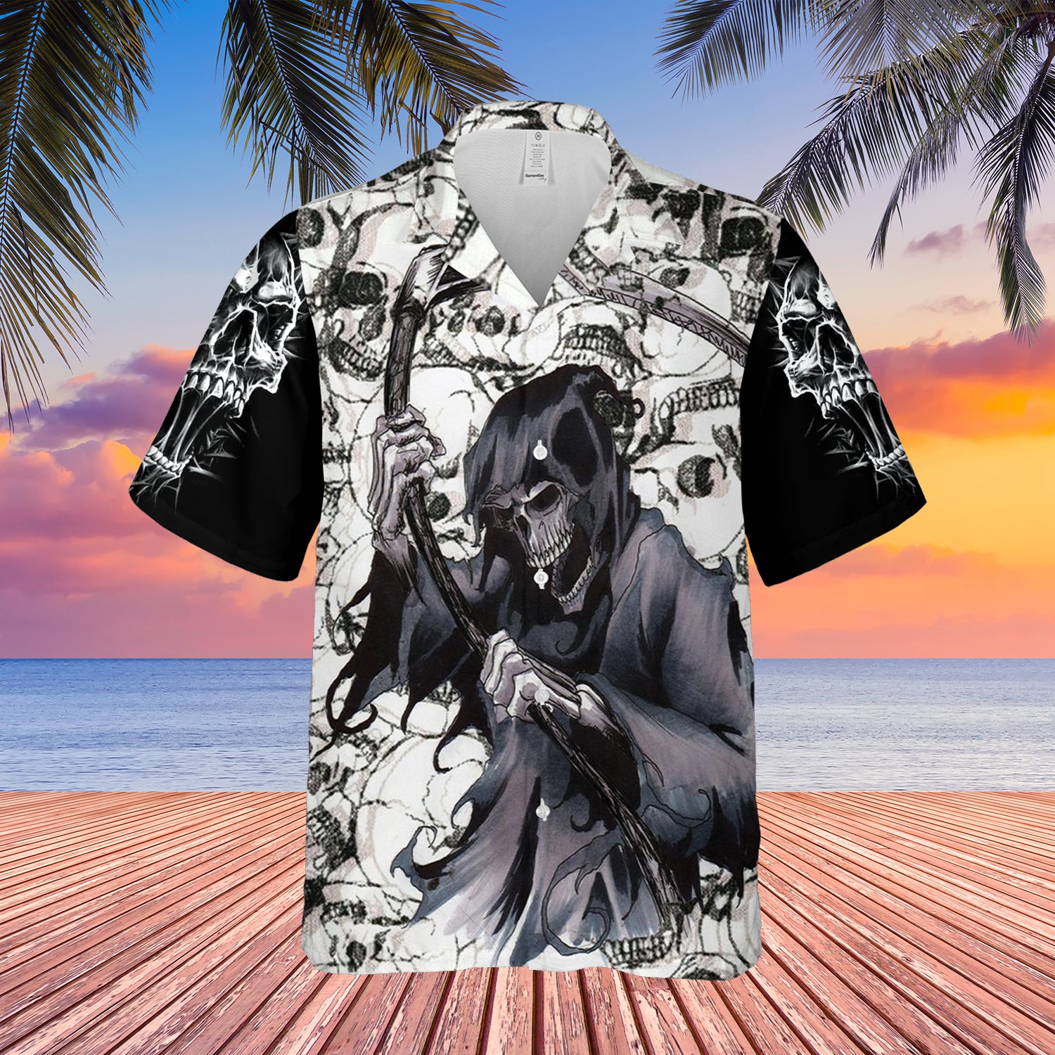 White Death Hawaiian Shirt – Pp054