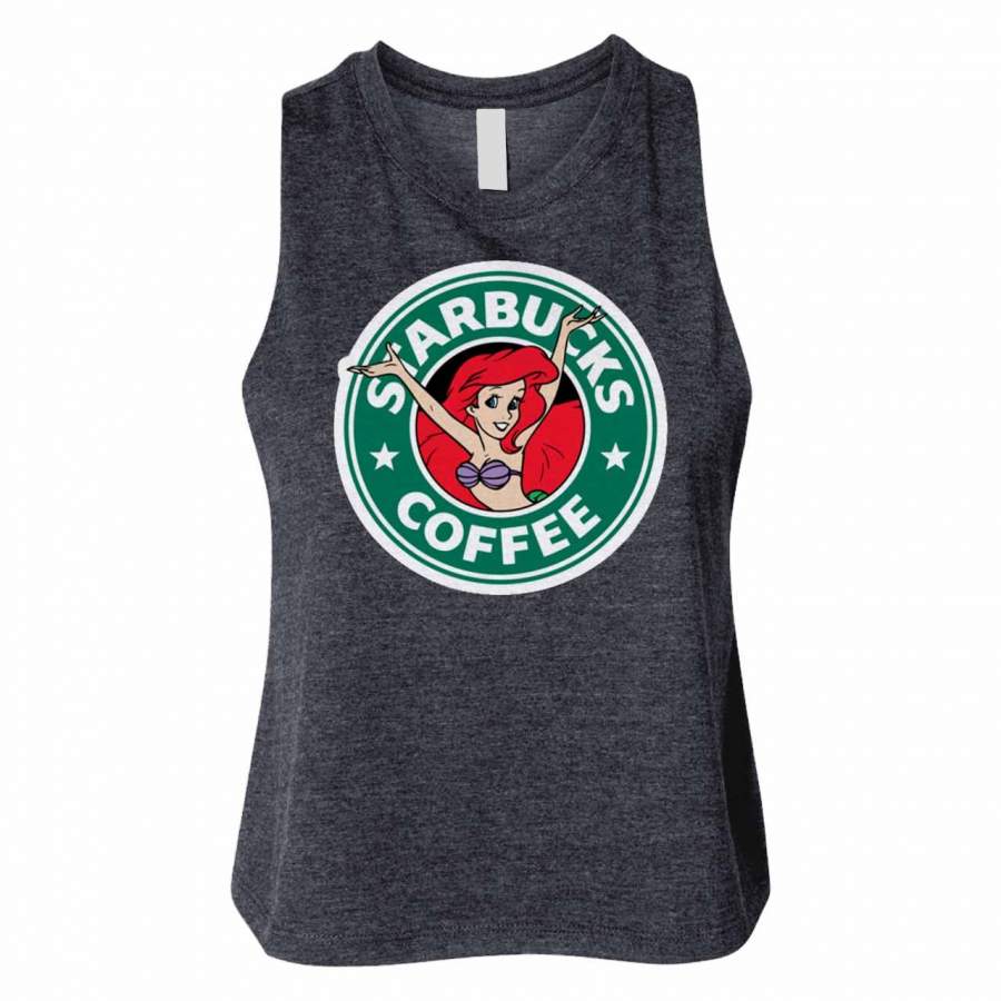 Ariel Starbucks Woman Crop Tanktop