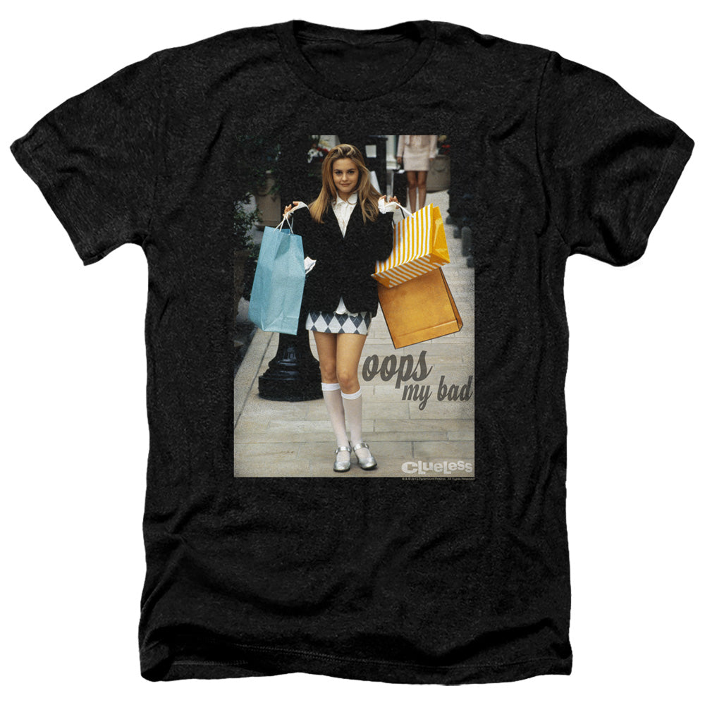 Clueless Oops My Bad – Men’S Heather T-Shirt