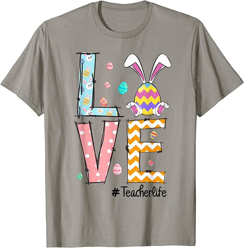 Cute Happy Rabbit Egg Easter T-Shirt