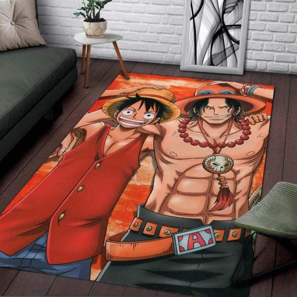 Luffy-Ace Christmas Gift -Area Rug Floor Decor