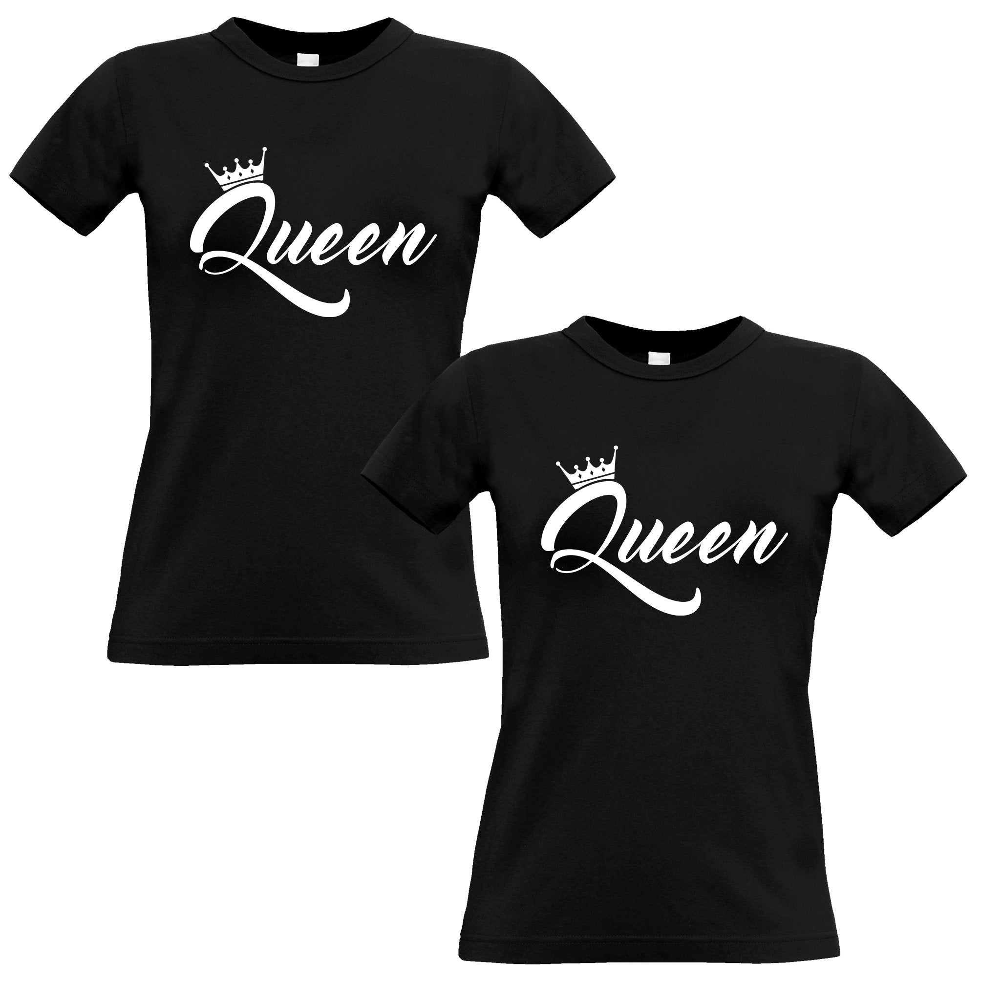 Valentines Day Gay T-Shirts Couples Pack Queen and Queen