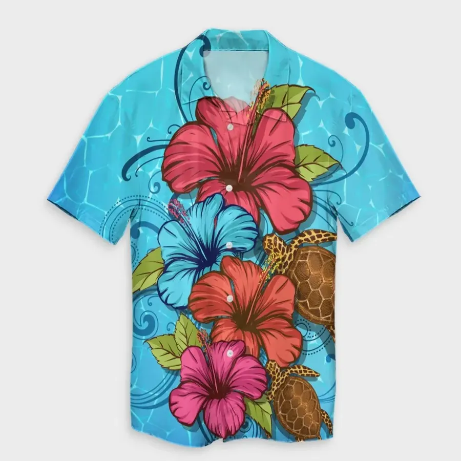 Flower Hawaii Shirt For Men And Women Ha76032