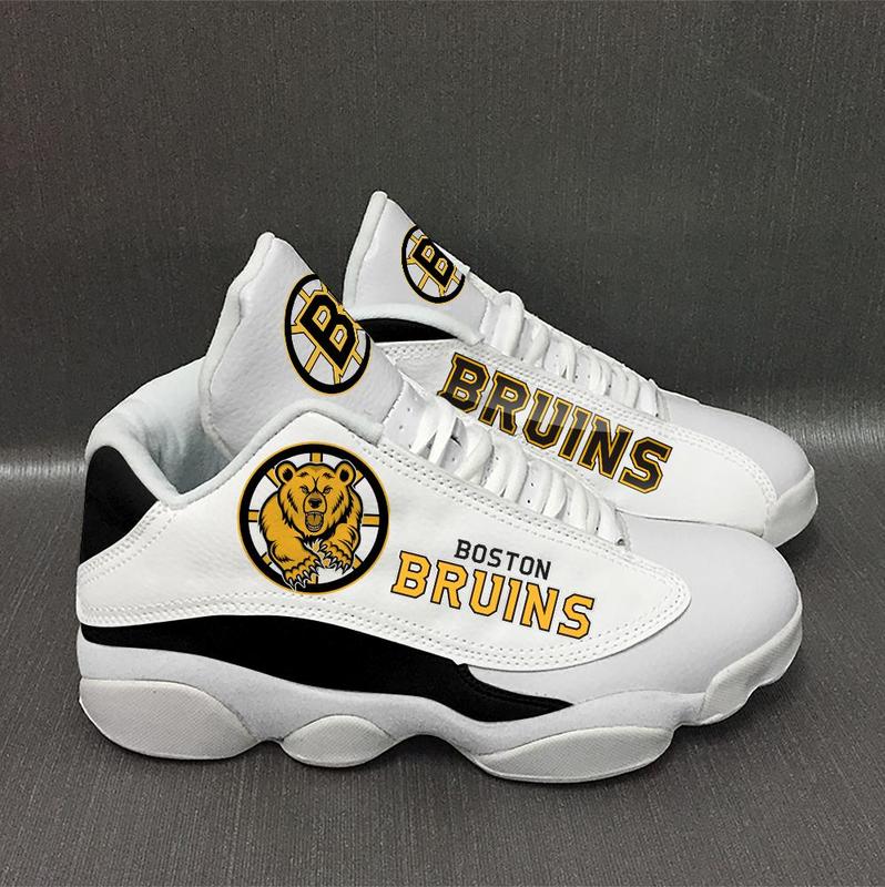 Boston Bruins Shoes Form Air Jordan 13 Sneakers-Hao1