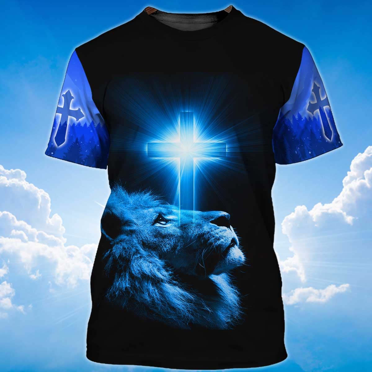 Way Maker Miracle Worker Lion And Light Cross T Shirt Coolspod