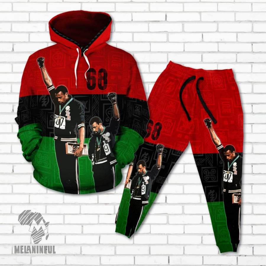 68 Olympics All-over Hoodie And Jogger Set