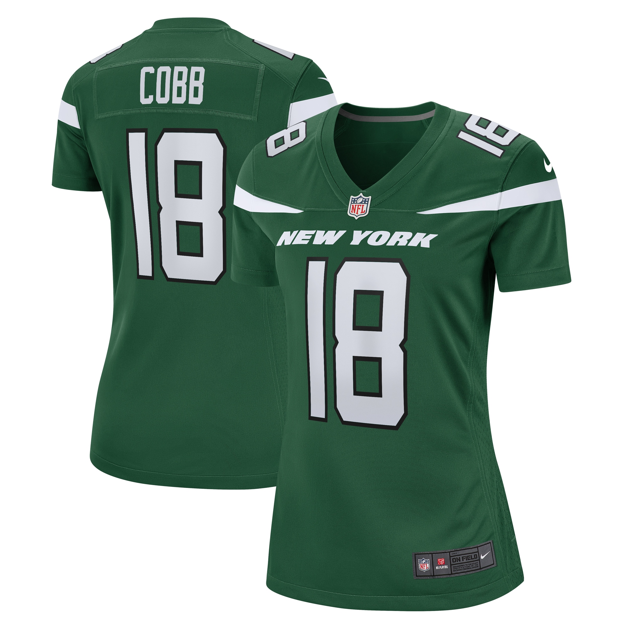 Randall Cobb New York Jets Women's Game Jersey – Gotham Green