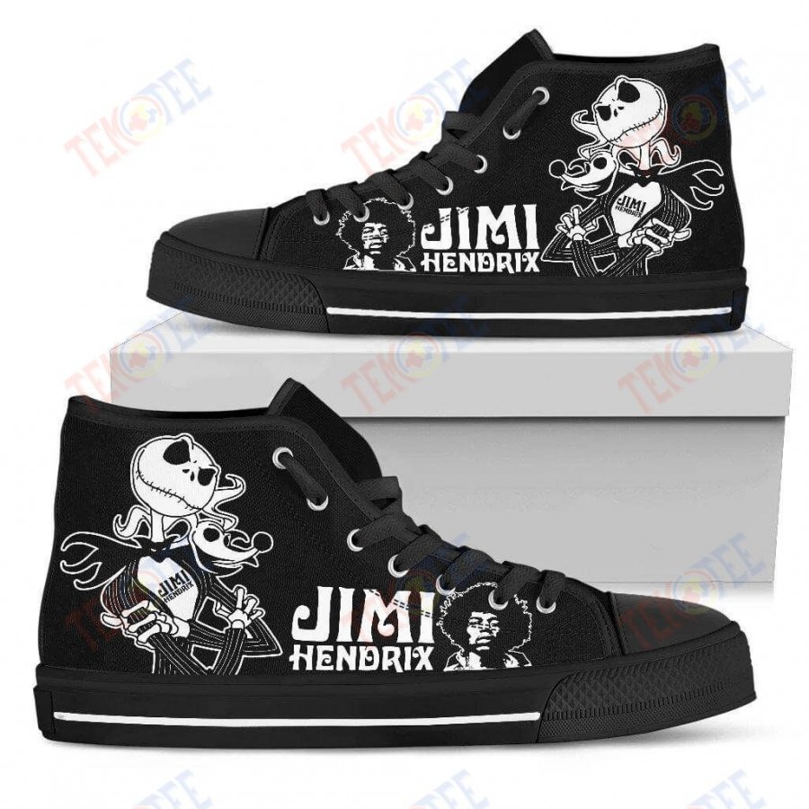 Mens Womens Jimi Hendrix High Top Canvas Shoes Nice And Comfortable TMT834