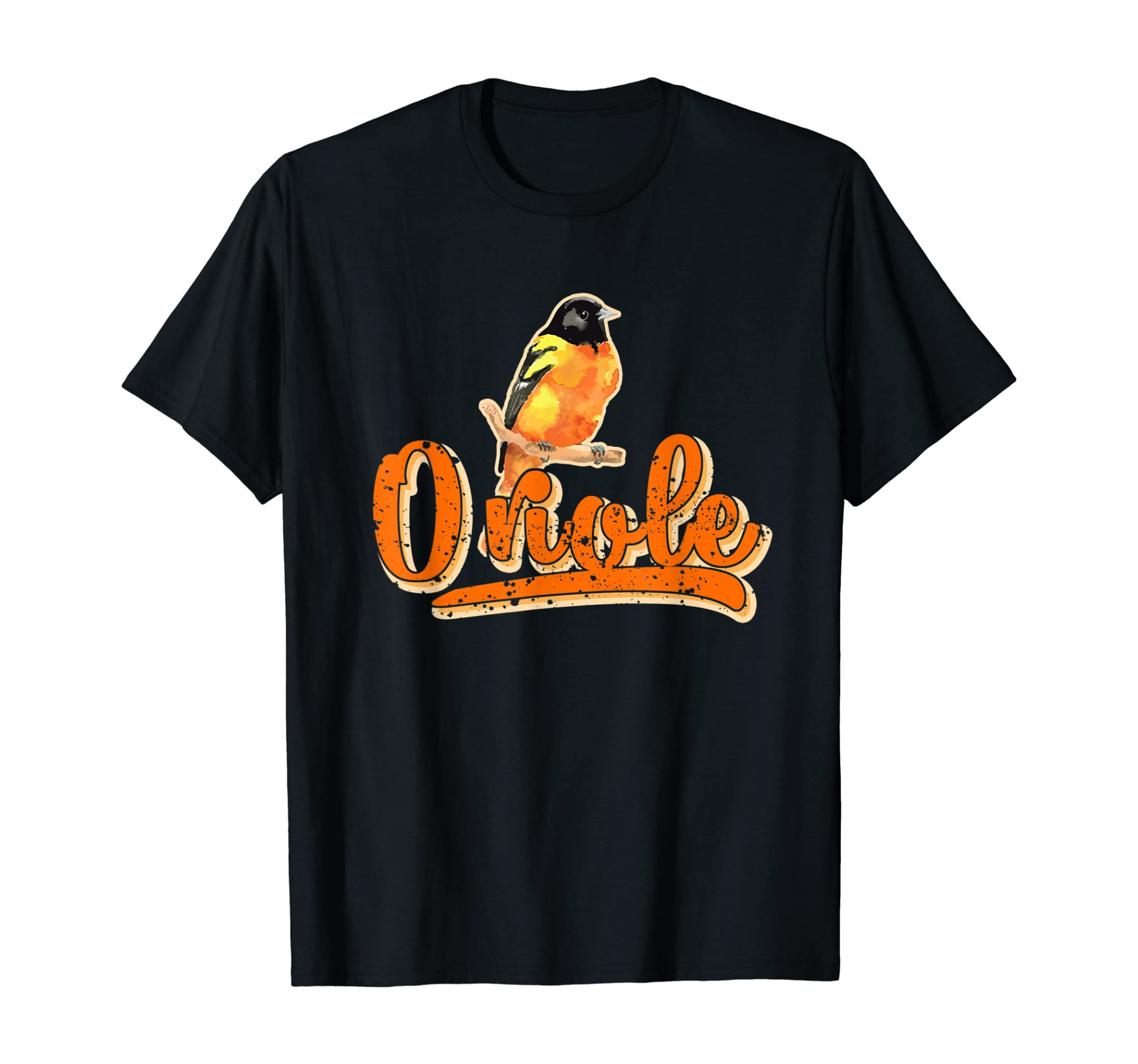 Oriole Bird Silhouette T Shirt – Vintage Oriole Bird Tee