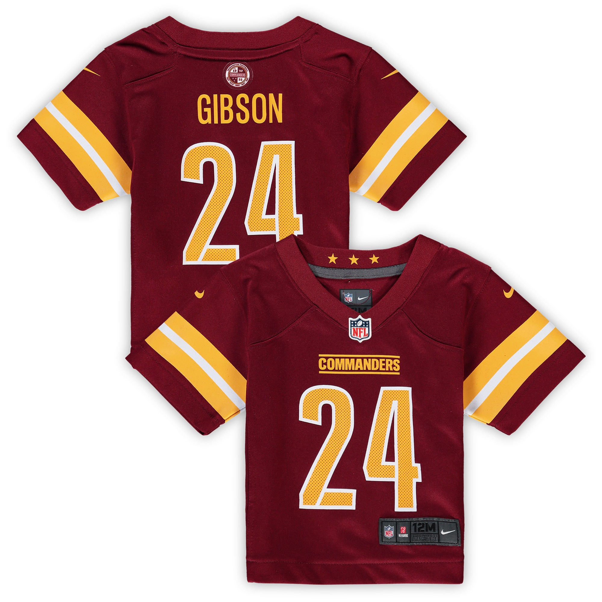 Antonio Gibson Washington Commanders Infant Game Jersey – Burgundy NFL