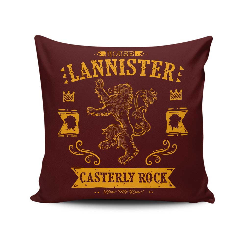 The Golden Lion – Throw Pillow