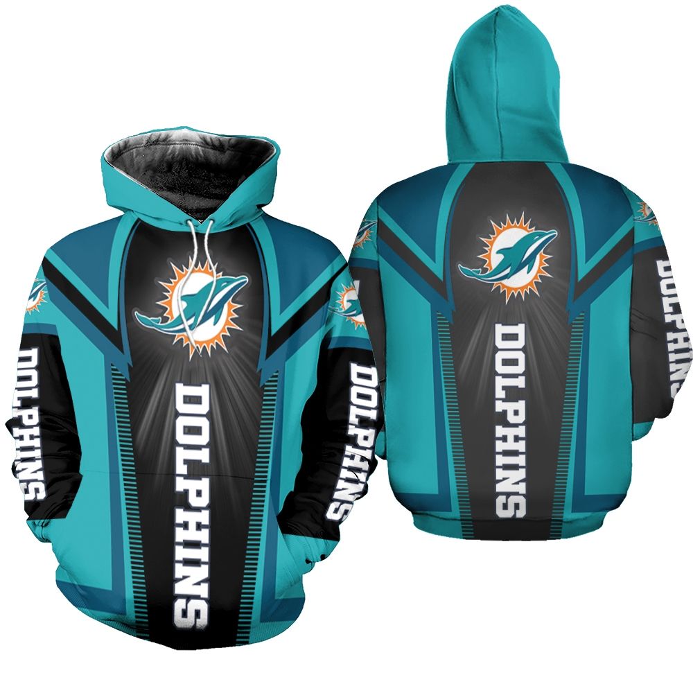 Dolphins For Fans Hoodie