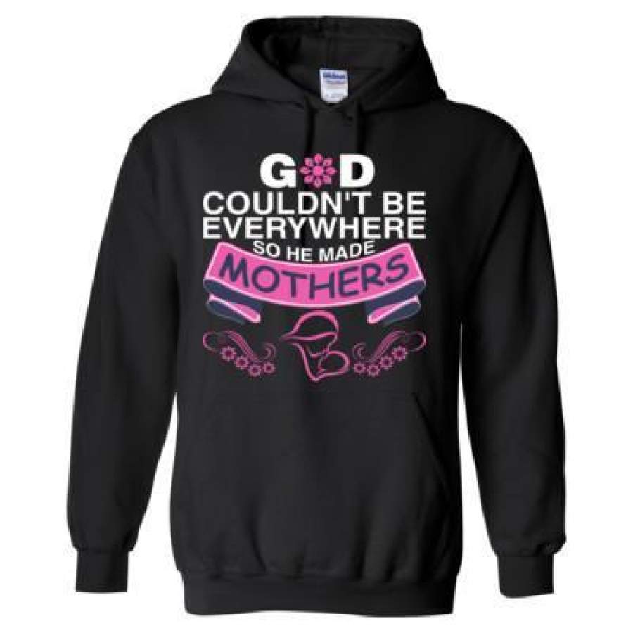 AGR God Couldn’t Be Everywhere So He Maded Mothers  – Heavy Blend™ Hooded Sweatshirt