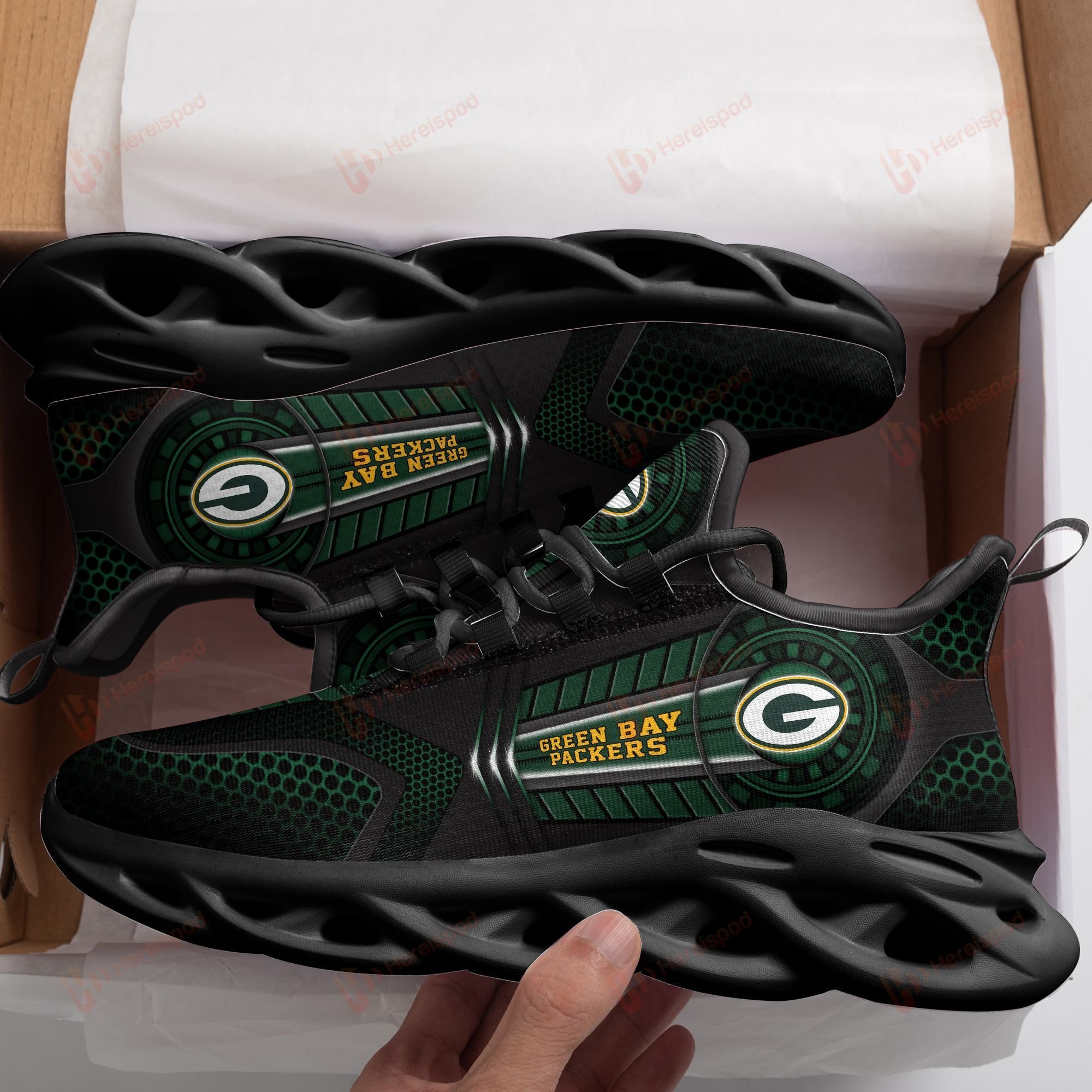 Green Bay Packers Max Soul Shoes Ths21081505