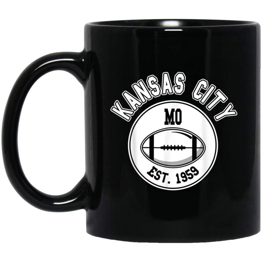 Kansas City Football Vintage Retro Chief Gameday Fan Mug