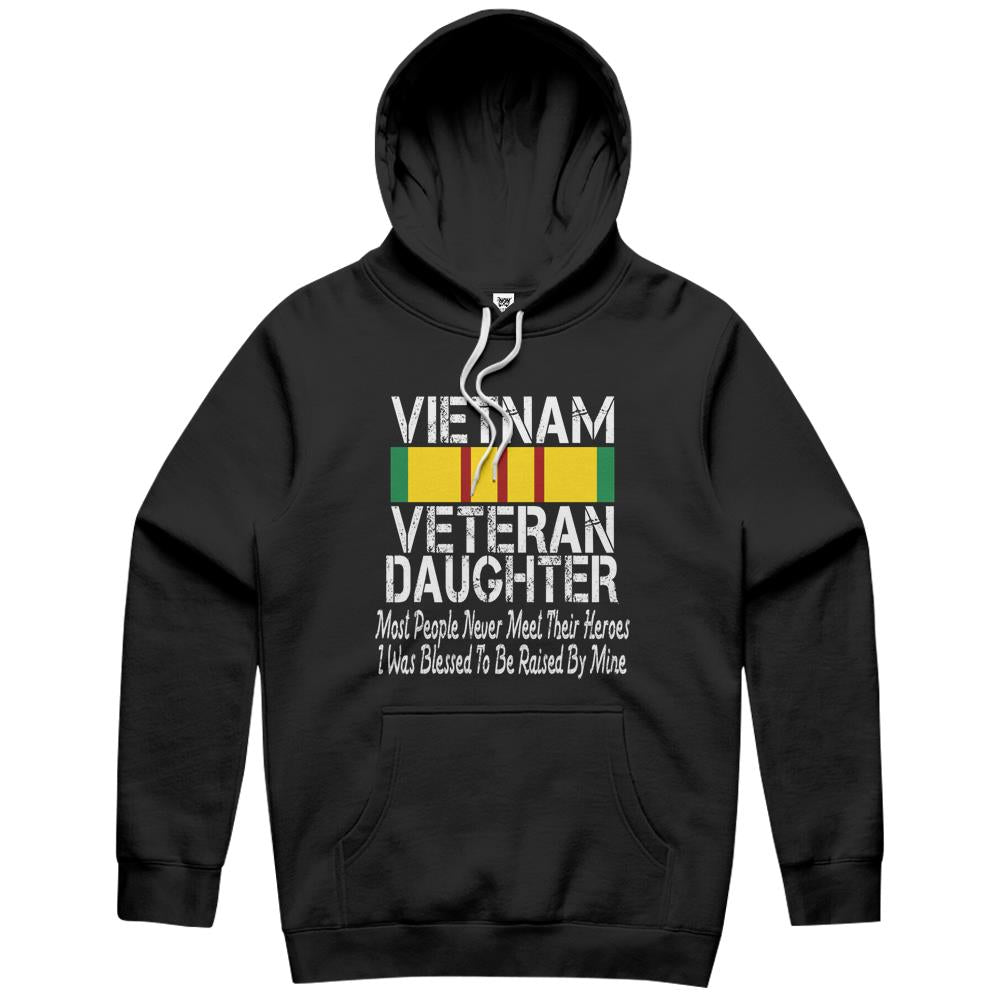 Vintage Proud Vietnam Veteran Daughter Hoodie