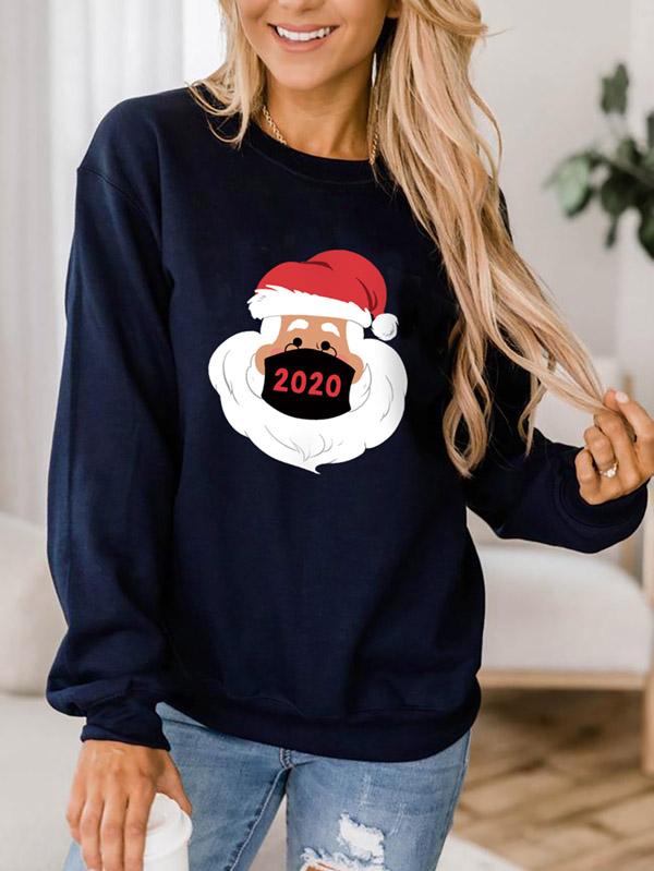 Ugly Christmas Santa Claus Sweatshirt