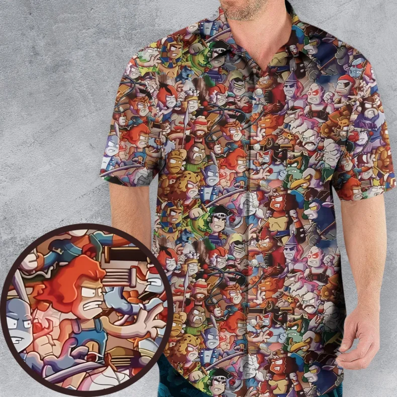 The Battle For Thundera Thundercats Hawaiian Shirt