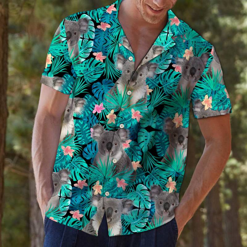 Koala Tropical Hawaiian Shirt Ha1930