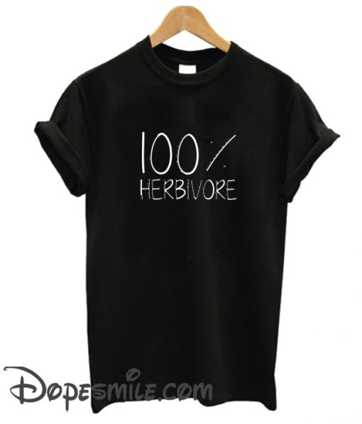 100% Herbivore cool t shirt