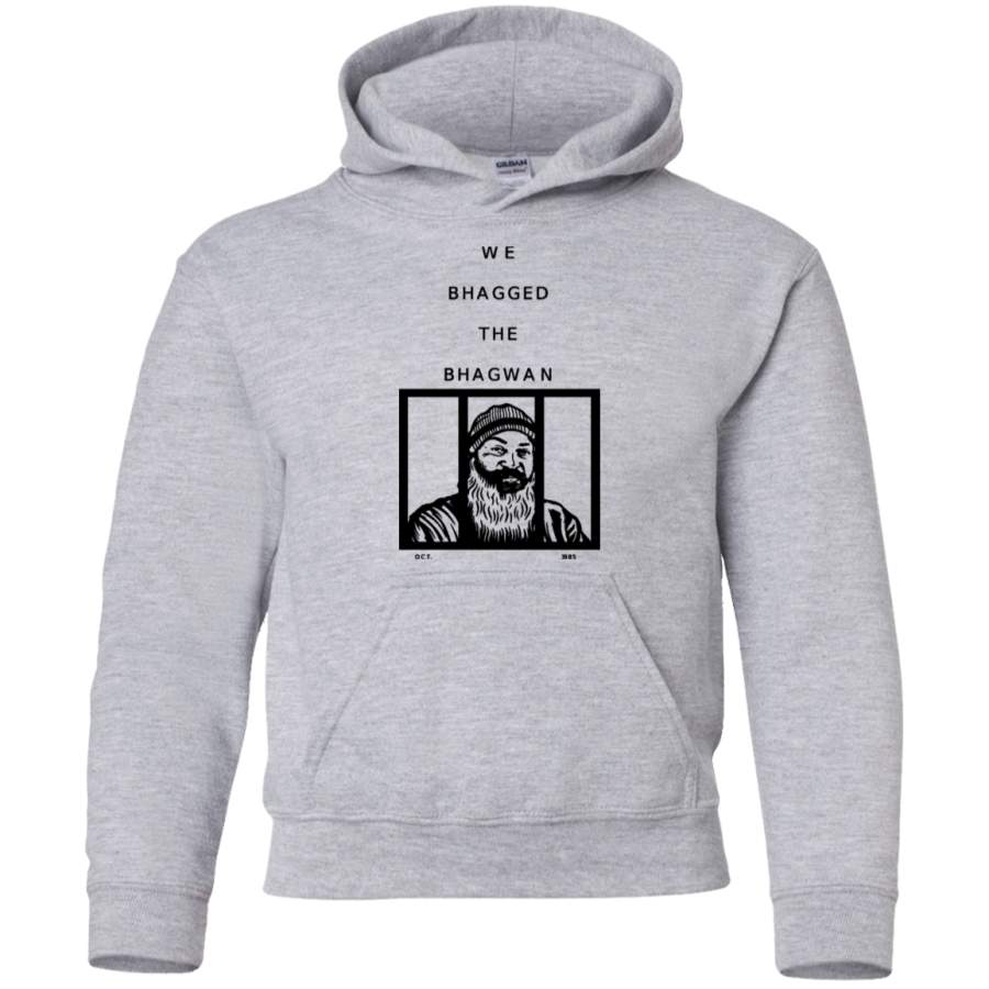 AGR We Bagged the Bhagwan Youth Pullover Hoodie