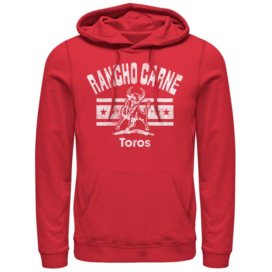 Bring It On Men’s Rancho Carne Toros Mascot  Lightweight Hoodie