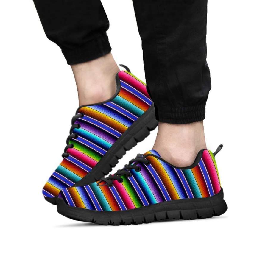 Baja Serape Mexican Men’s Sneakers