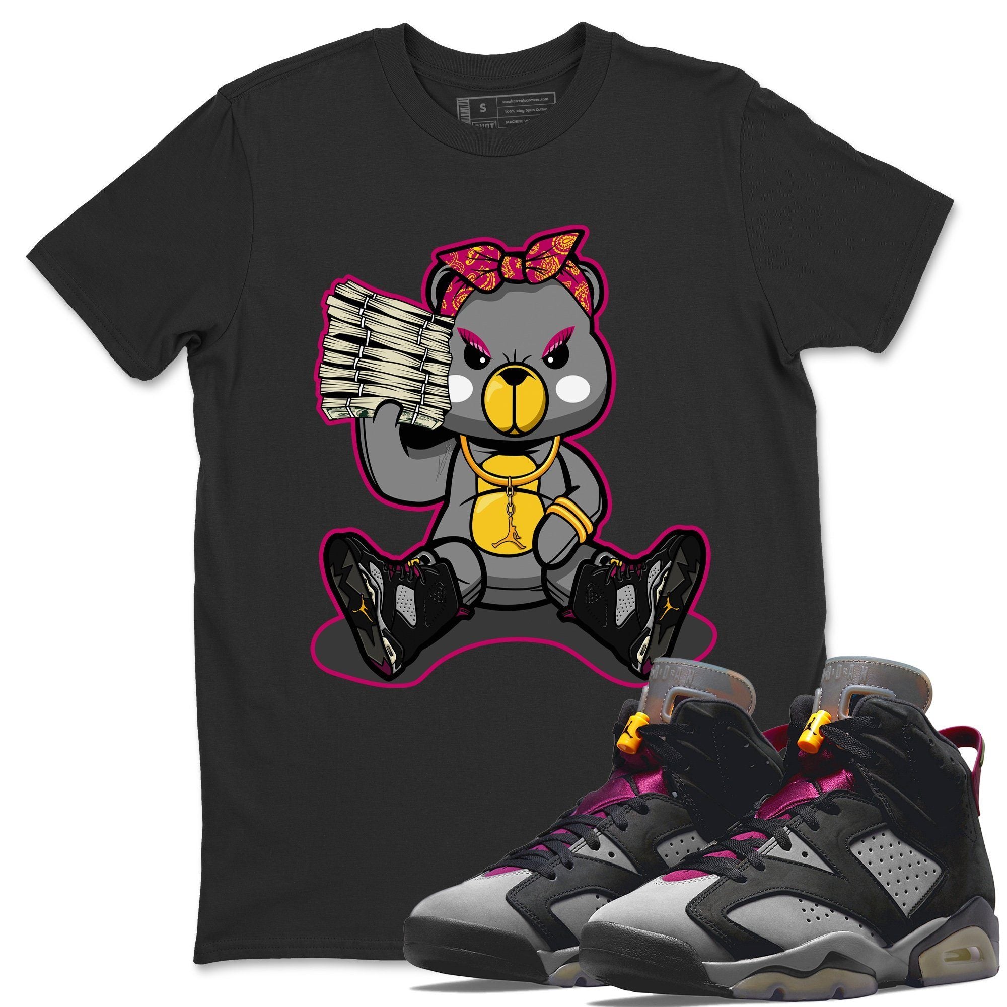 Bad Baby Bear T-Shirt – Air Jordan 6 Bordeaux