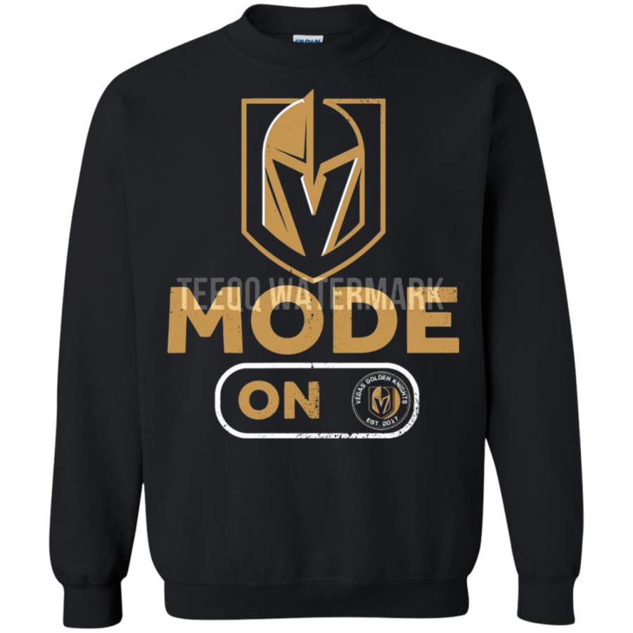 AGR Vegas Golden Knights Mode On Hockey Sweatshirt