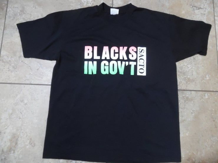 Rare Vintage Blacks In Governt Shirt