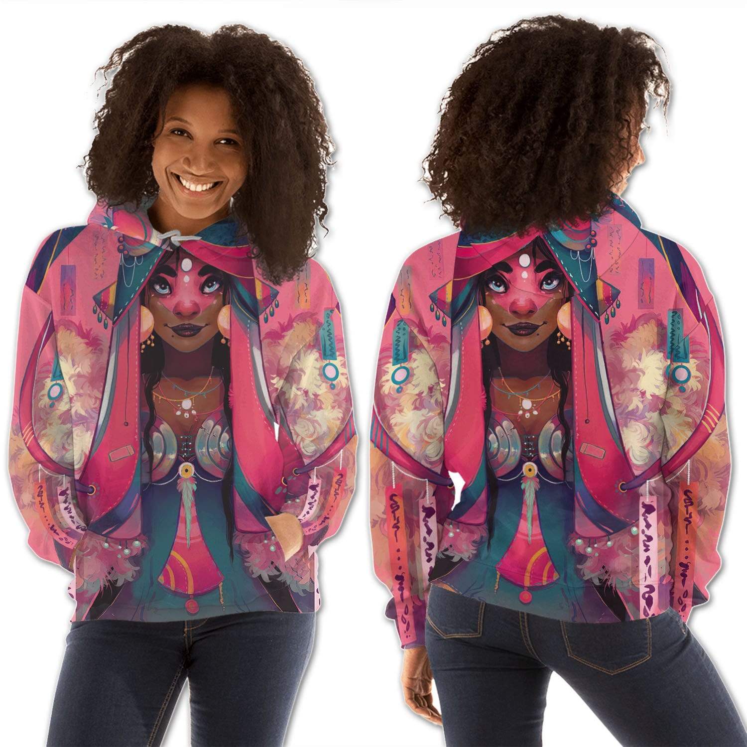 African American Hoodies Cute African American Girl African Clothing For Women