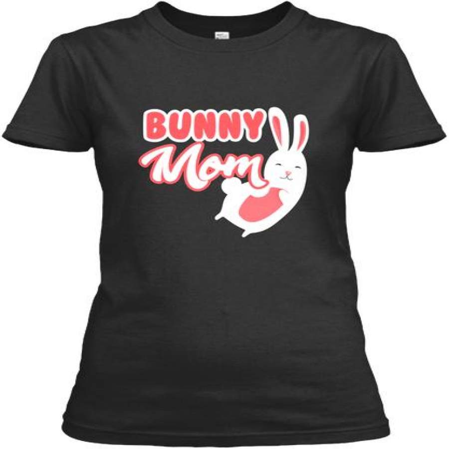 Cute Rabbit Tees   Easter Mom Bunny T Sh