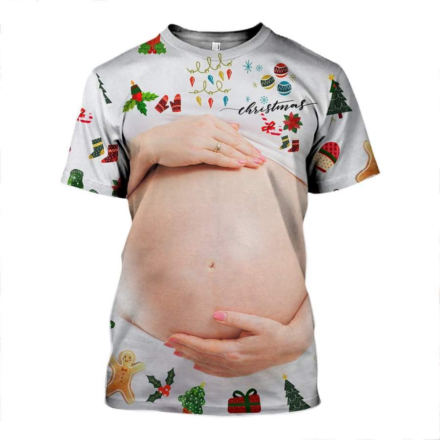 3D All Over Printed Christmas Shirts and Shorts Barkingtees Fashion