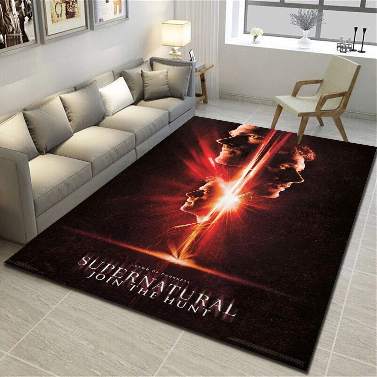 Supernatural Season  Area Rugs, Living Room Bedroom Carpet