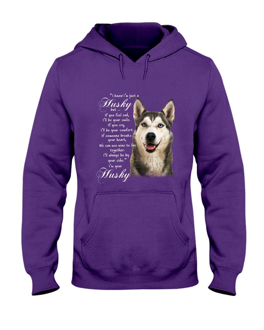 Husky Dog Together Hoodie