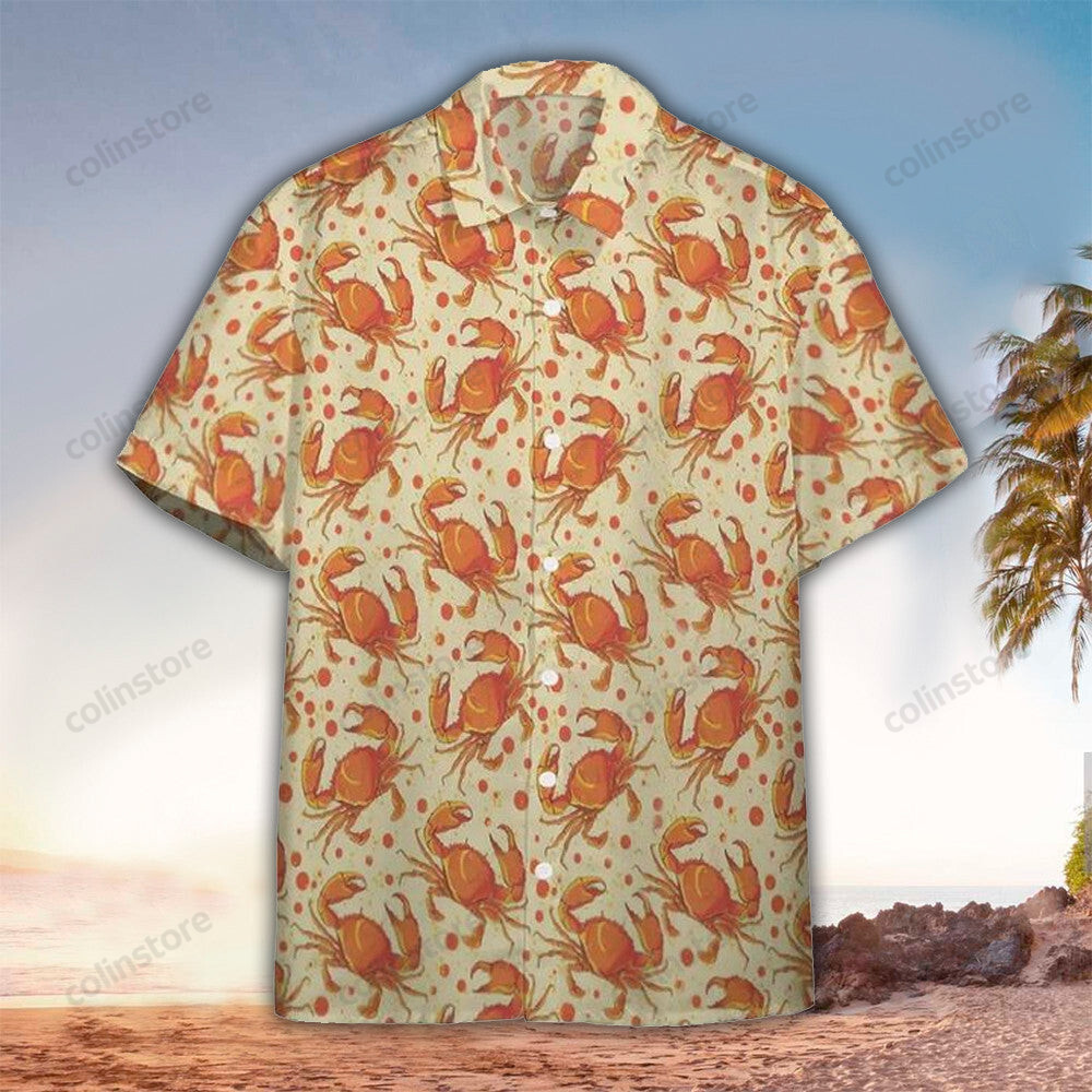 Crab Aloha Hawaii Shirt For Ha36723