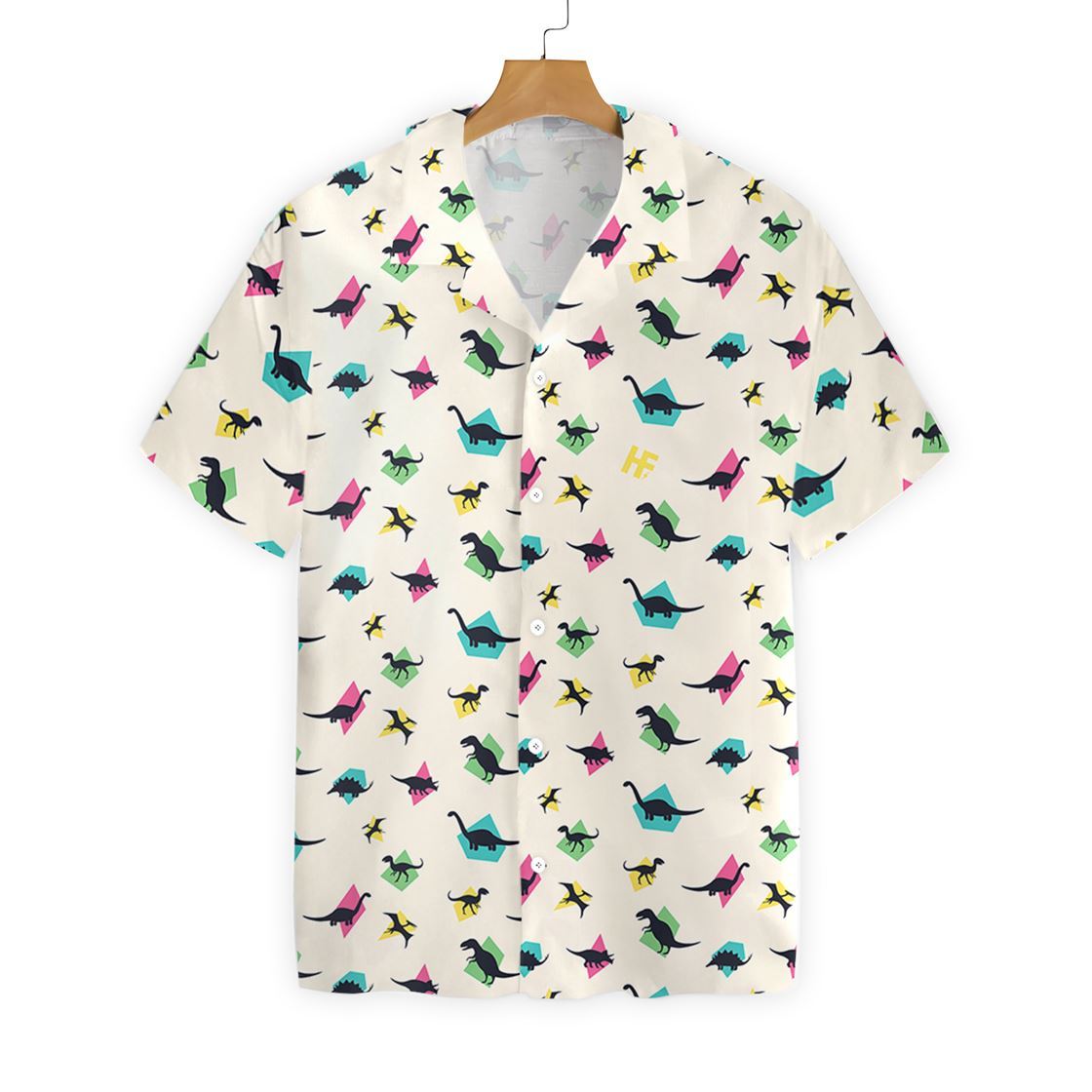 Dinosaur Shapes 2710 Hawaii Shirt Ha94659