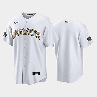 2022-23 All-Star Game NL Milwaukee Brewers White Jersey