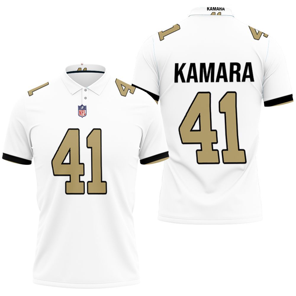 Art Kamara 41 New Orleans Saints Jersey 3D All Over Print Polo Shirt