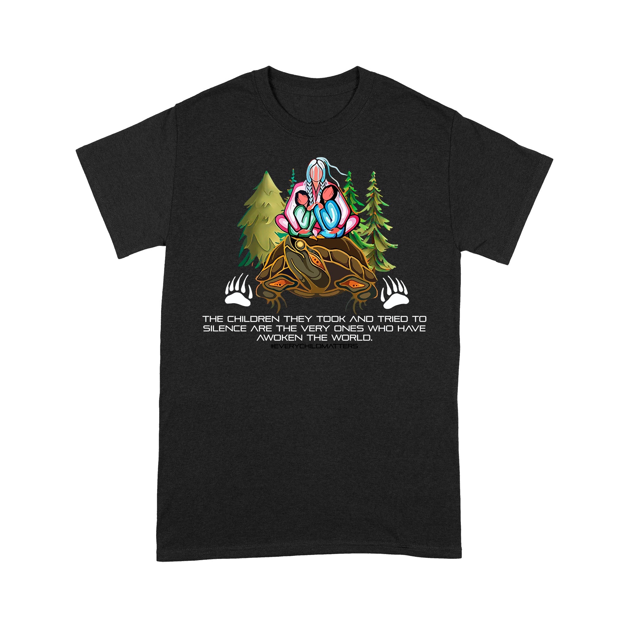 The Children They Took And Tried To Silence Native American T-Shirt Vp24012204