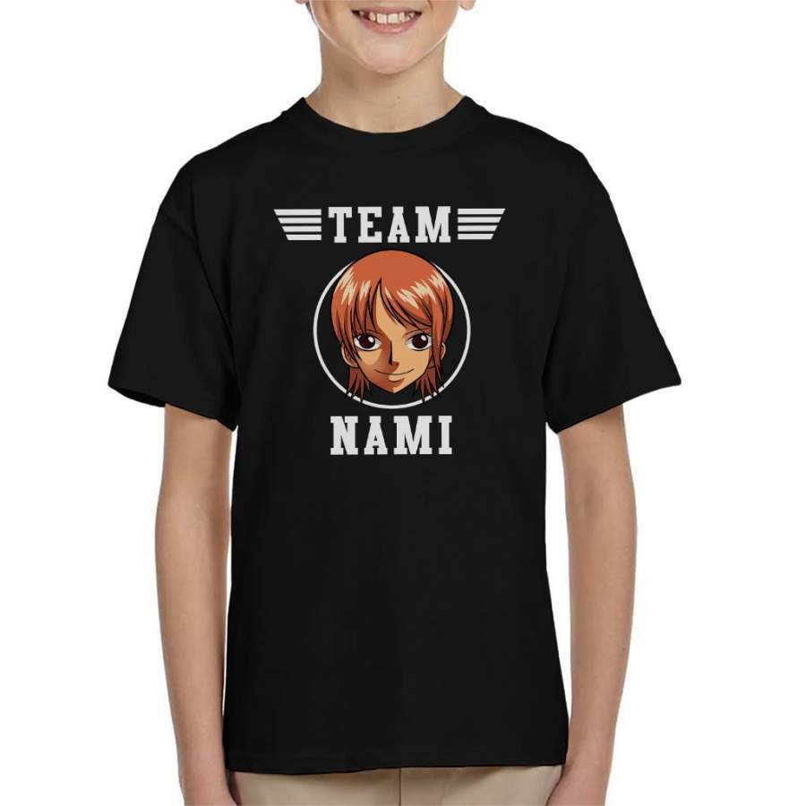 Team Nami One Piece Kid’s T-shirt