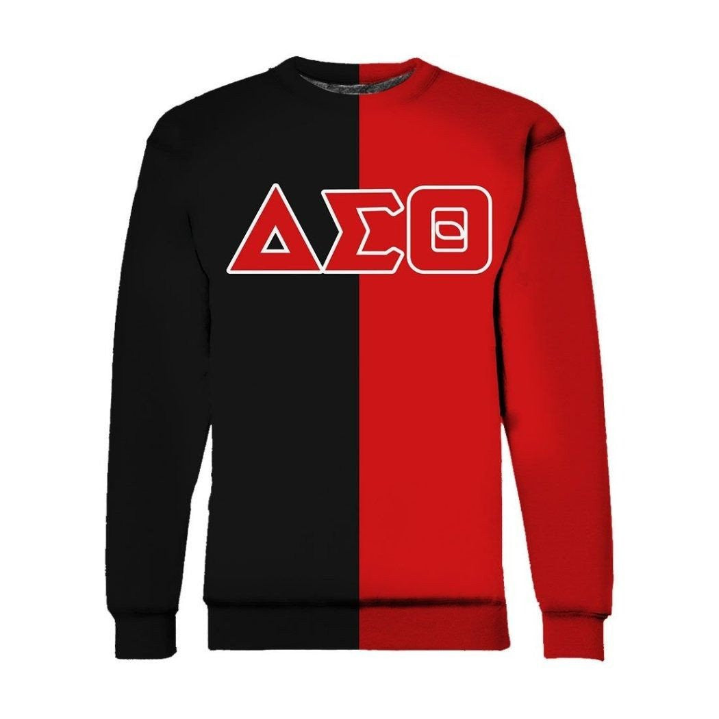 Sorority Sweatshirt – Delta Sigma Theta Black Red Sweatshirt