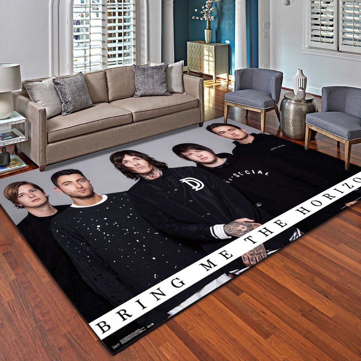 Bring Me The Horizon Umbrella Area Rugs, Living Room Carpet