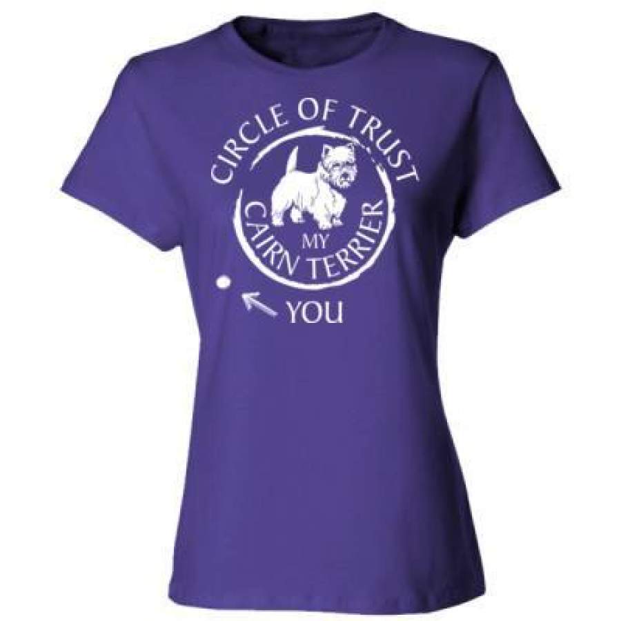 AGR Circle Of Trust My Cairn Terrier You – Ladies’ Cotton T-Shirt