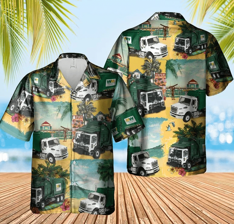 Us Waste Collector Garbage Hawaii Shirt Unisex Adult Ha22600