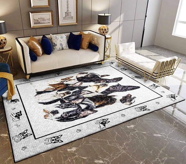 Boston Terrier FN170205 Area Rug – Floor Decor The US Decor