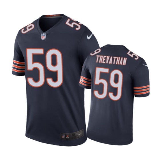 Chicago Bears #59 Danny Trevathan Nike Color Rush Navy Jersey