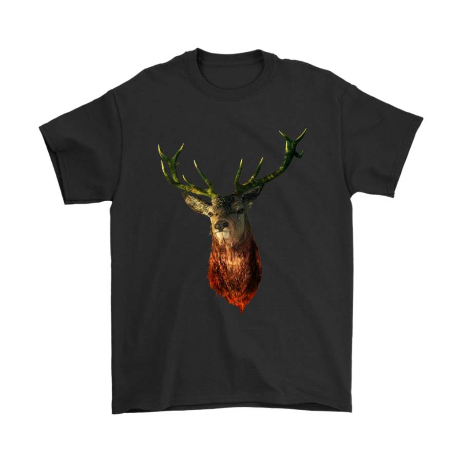 Deer T-Shirt – Animal Face T-Shirt