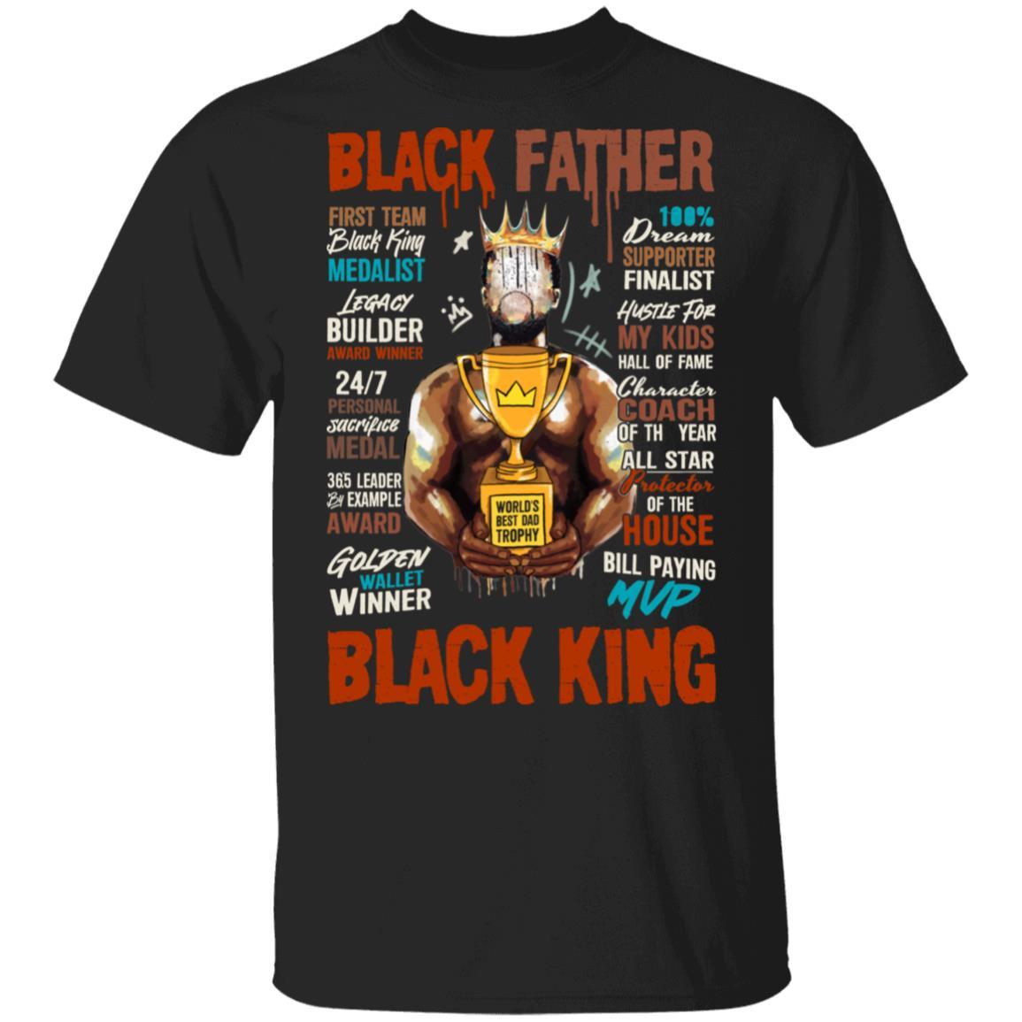 Black Father – Black King T-Shirt